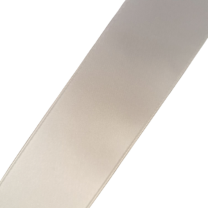 Satin Luxe Double Face 40mm Hvit - Bilde 2