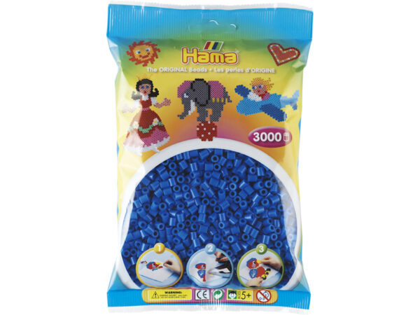 Hama Midi super 3000s – 09 Lys blå