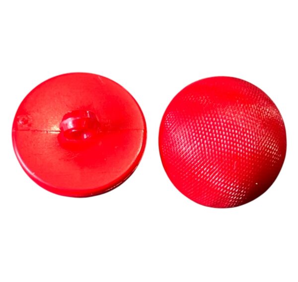 Knapp men Øyefeste 13mm  Rød