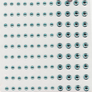 Vaessen Creative Strass Selvklebende 3-5mm Lys Blå - Bilde 1