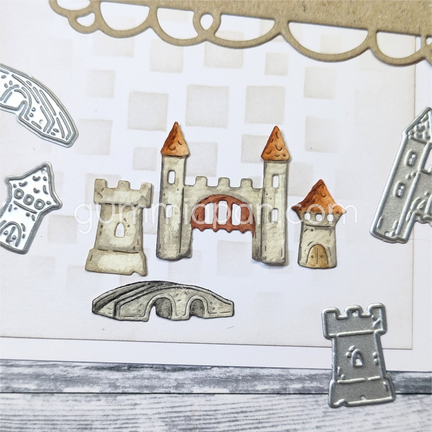 Gummiapan Die Slott og Bro - Bilde 1