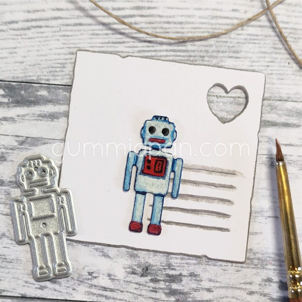 Gummiapan Dies Robot