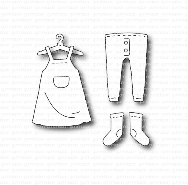 17578.jpg Gummiapan Dies Barneklær