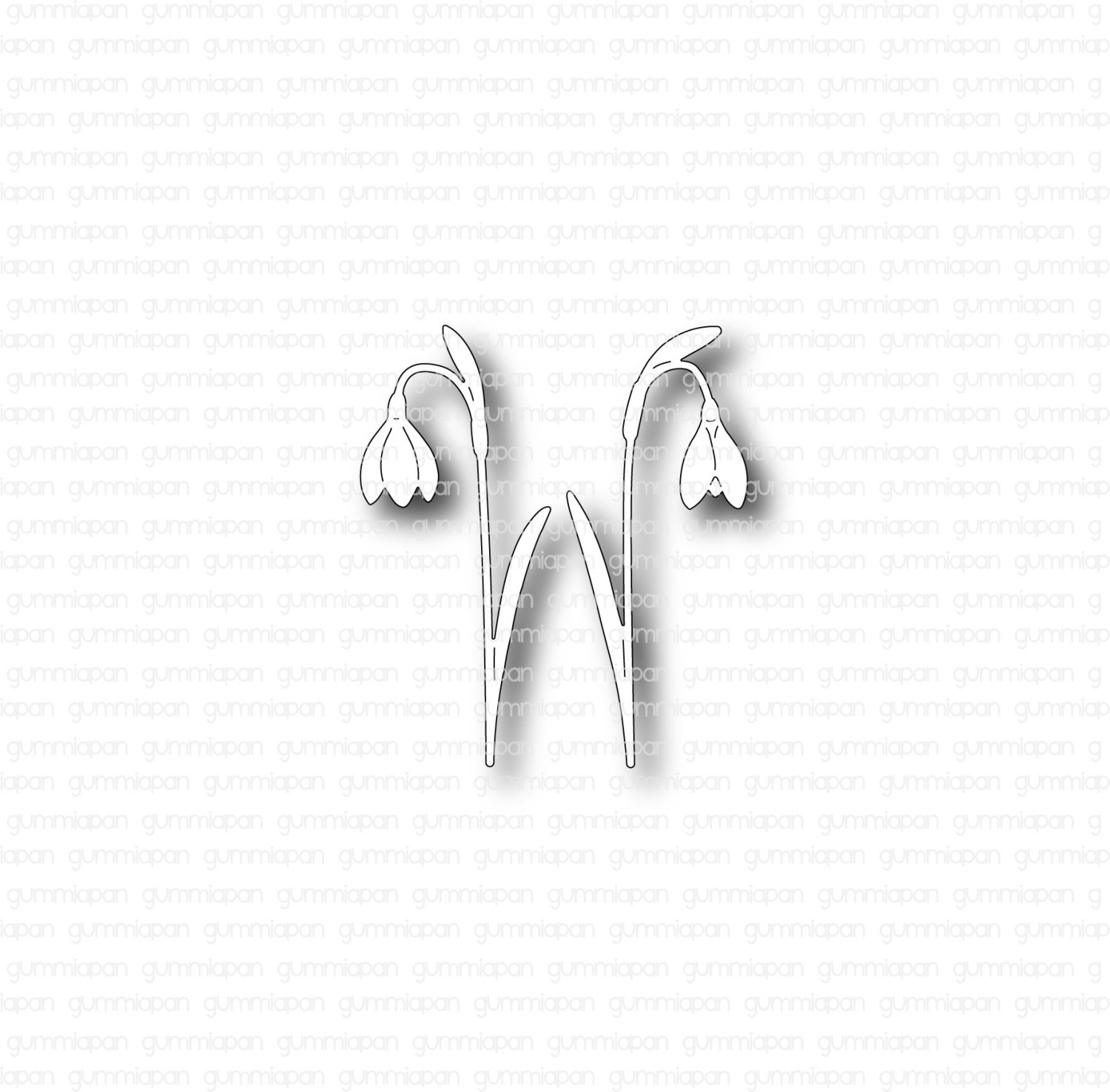 Gummiapan Dies Snøklokker - Bilde 1