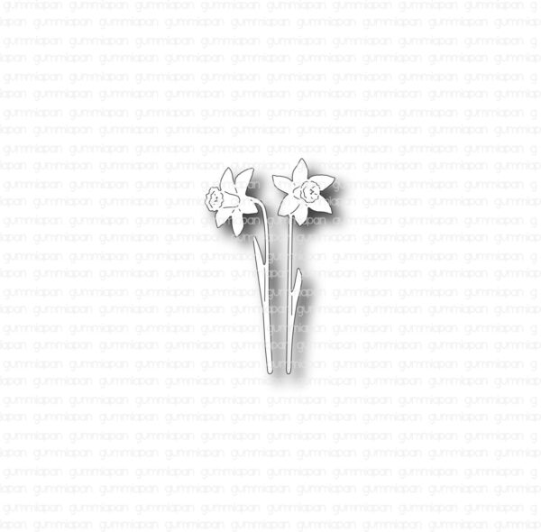 17591.jpg Gummiapan Dies Små Påskeliljer