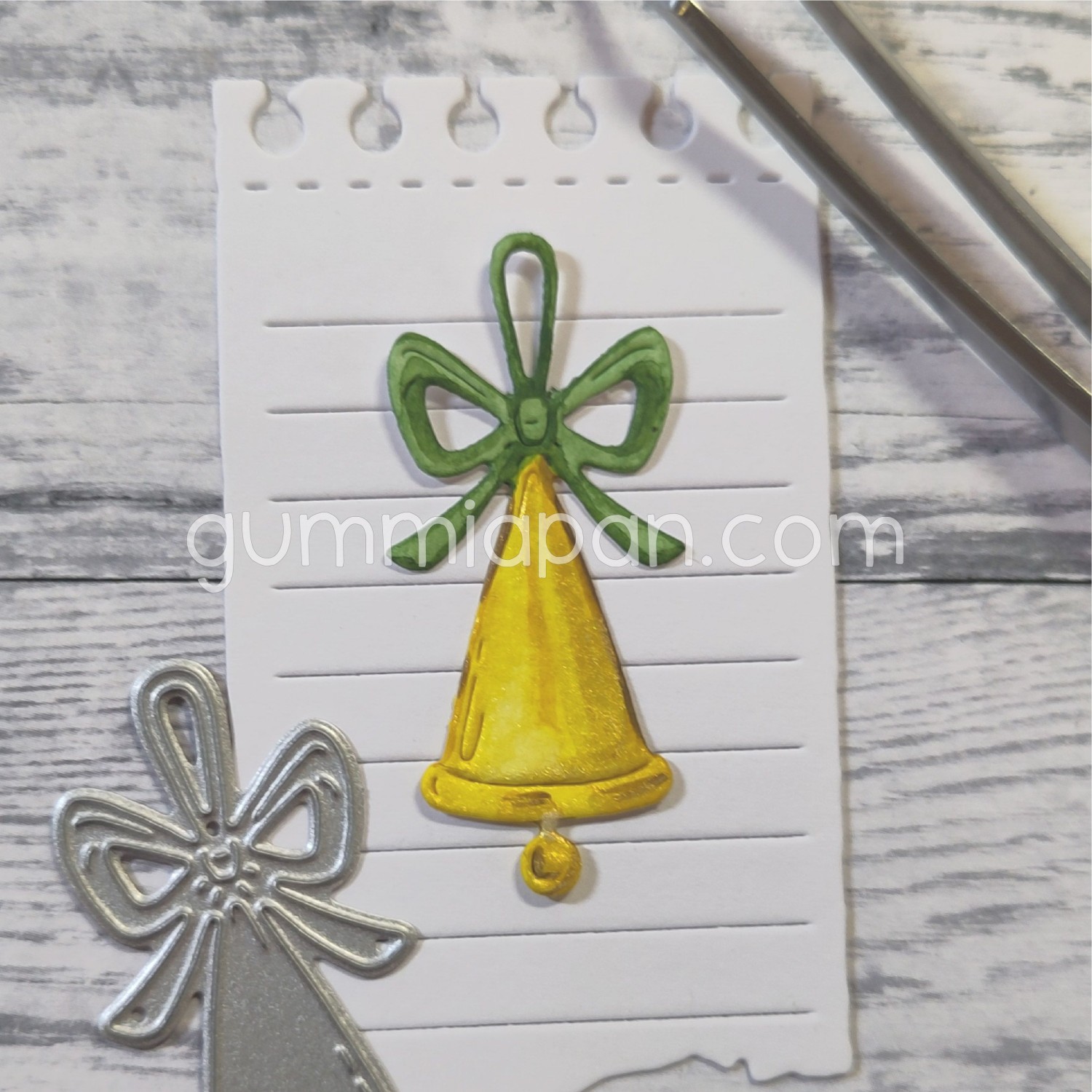 Gummiapan Dies Juleklokke - Bilde 1