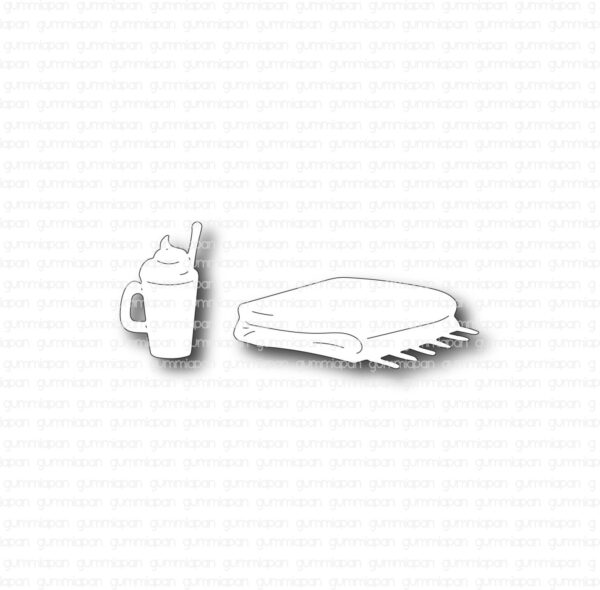 17596.jpg Gummiapan Dies Teppe og Kopp