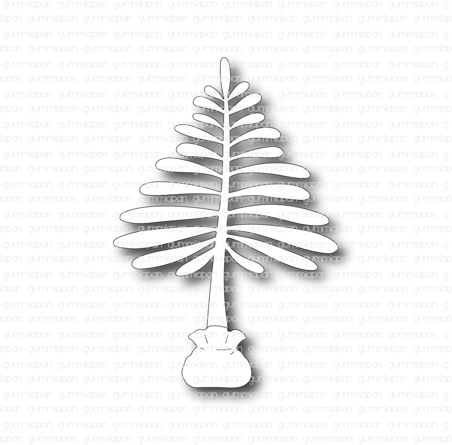 Gummiapan Dies Juletre i sekk - Bilde 1