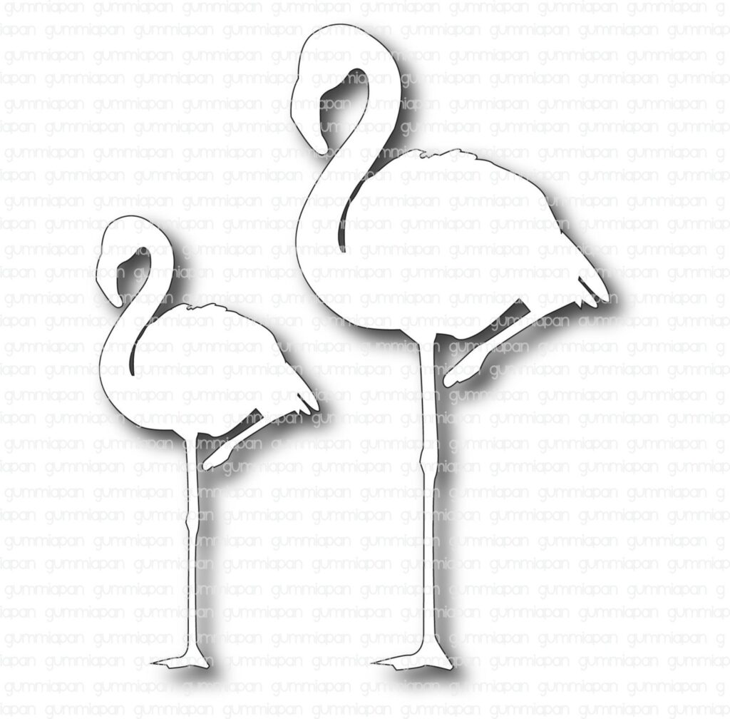 Gummiapan Dies Flamingoer
