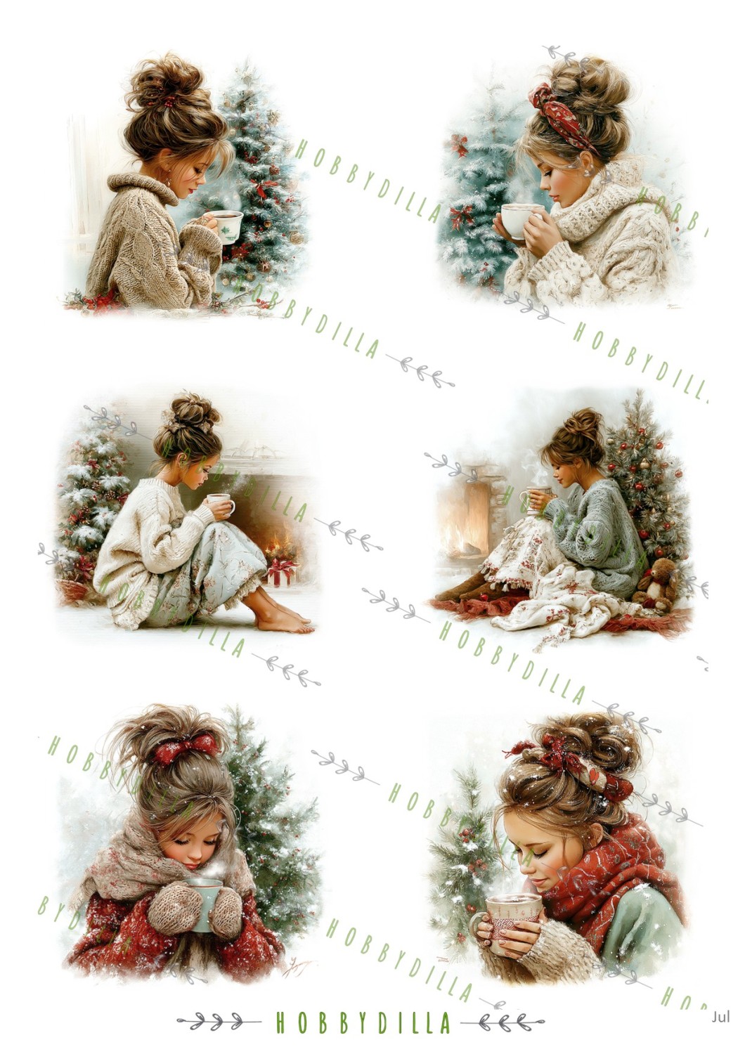 Motivark Jul 2024 M Unge Jenter med Kakao - Bilde 1