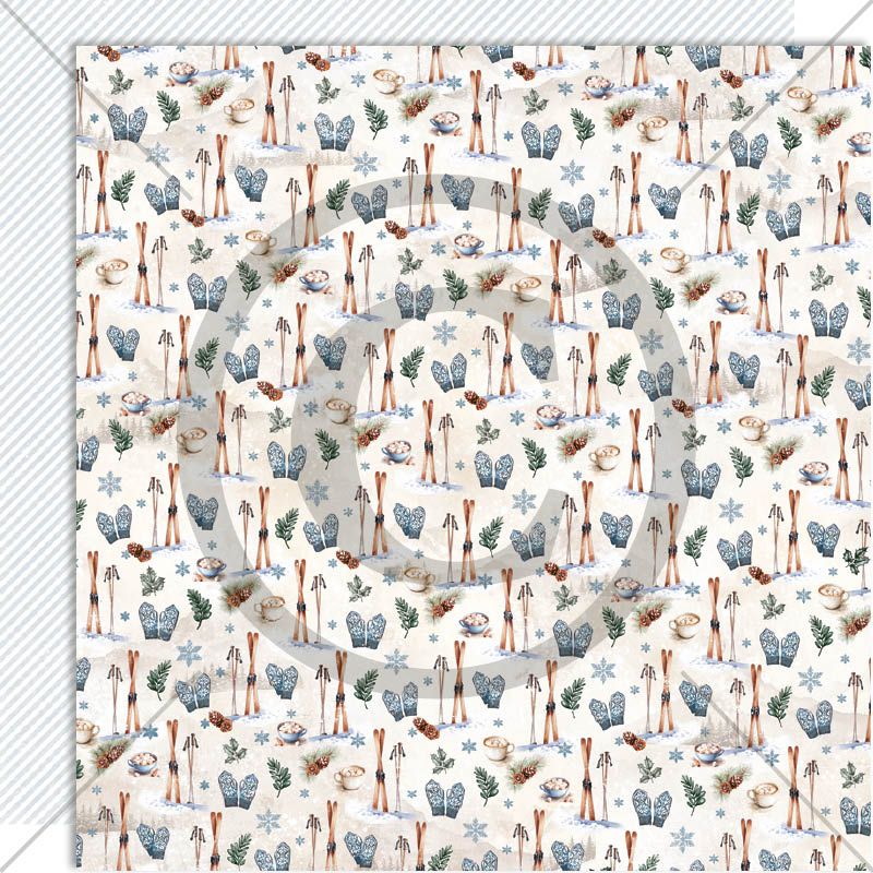 Papirdeign Vinterglede Vinterkos - Bilde 1