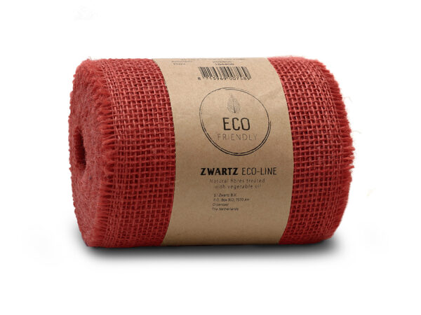 Sizo Jute Sizoband 15cm x 1met Rød