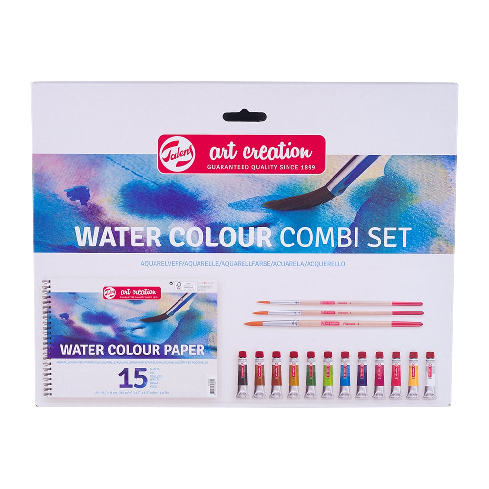 Art Creation Akvarellsett – Paper Combi Set Watercolour - Bilde 1