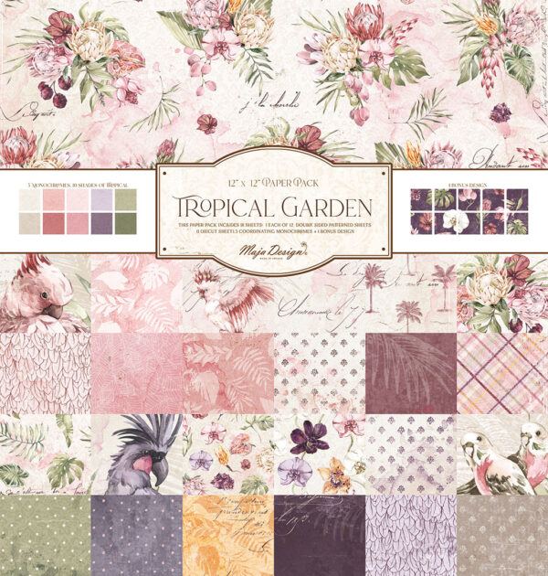 Maja Design Tropical Garden - 12x12 Collection Pack