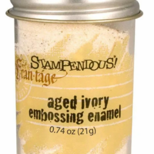 Stampendous Embossing pulver agedl Ivory enamel - Bilde 1