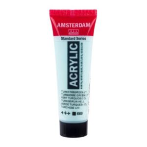 Amsterdam Standard 20ml – 660 Turquoise Green Light - Bilde 1
