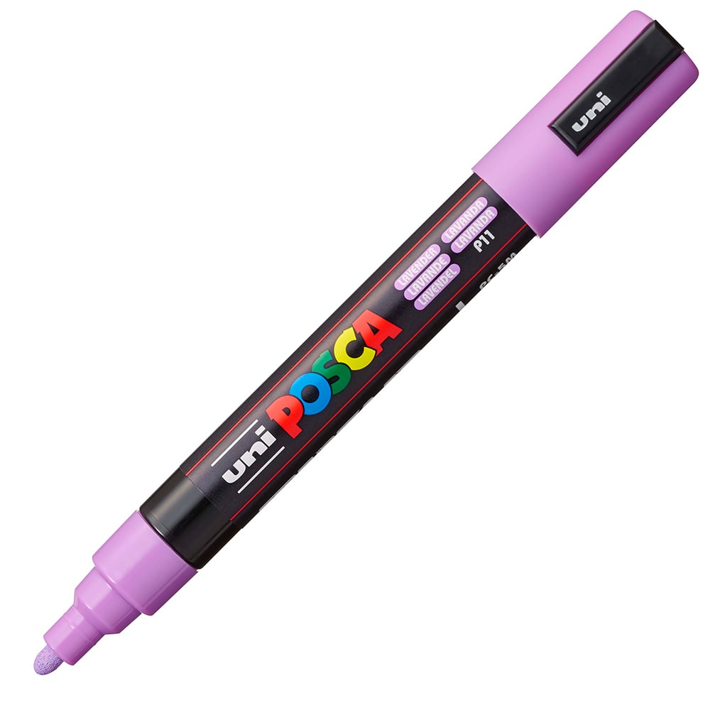 Uni POSCA PC-5M – Medium 1,8-2,5mm – P11 Lavender - Bilde 1