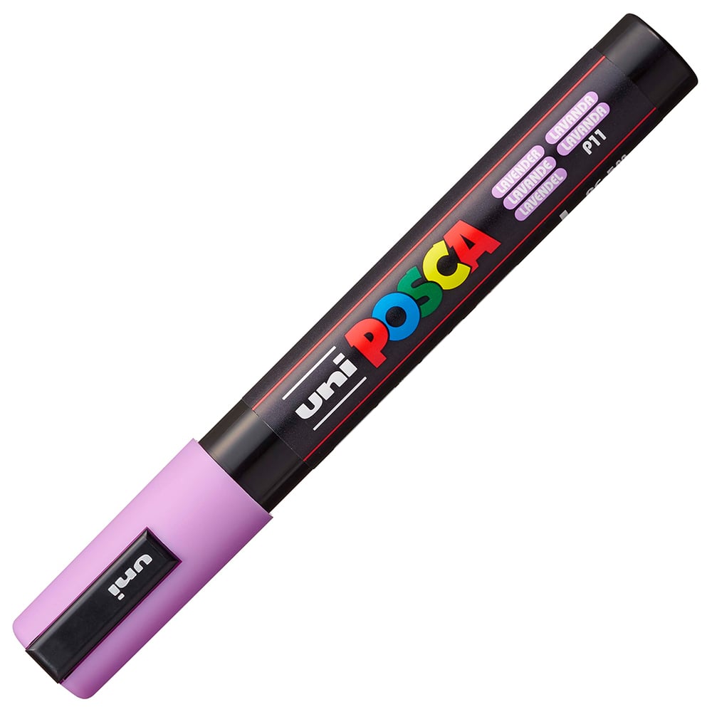 Uni POSCA PC-5M – Medium 1,8-2,5mm – P11 Lavender - Bilde 2