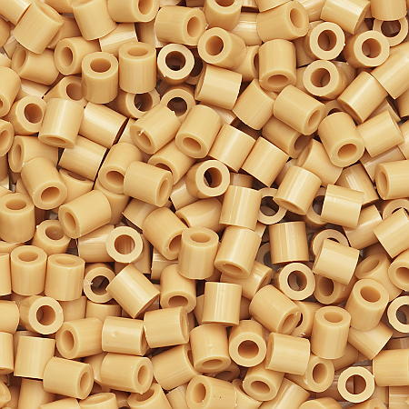 Rørperler Midi 1000 stk. Beige