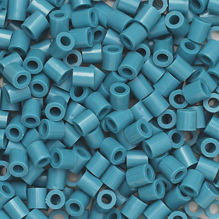 Rørperler Midi 1000 stk. Lys Petrol