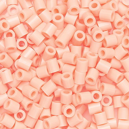 Rørperler Midi 1000 stk. Babyrosa