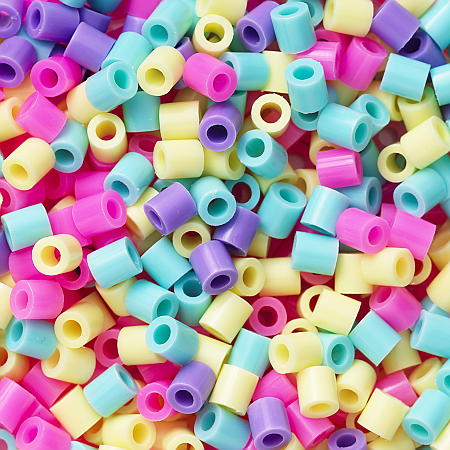Rørperler Midi 1000 stk. Mix Bubbelgum