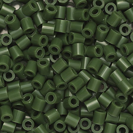 Rørperler Midi 1000 stk. Avokado