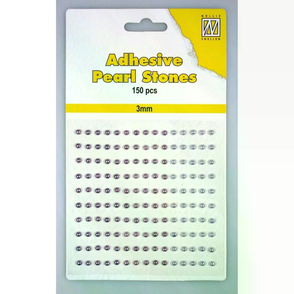 Nellie's Choice Halvperler 3mm 150 stk 3 Lillatoner