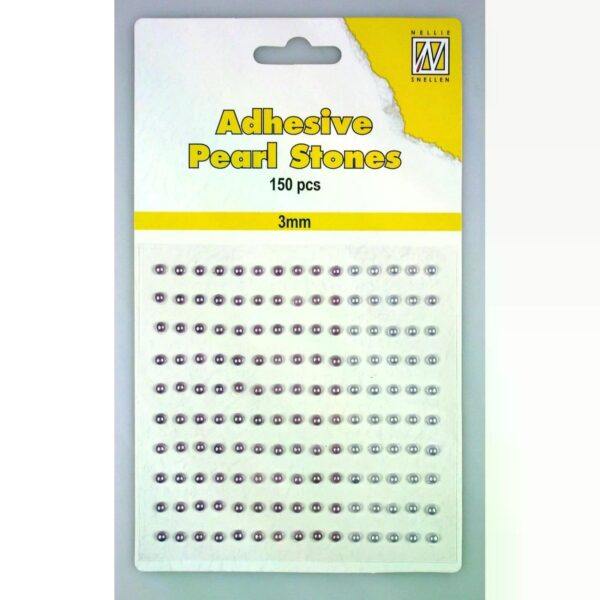 Nellie's Choice Halvperler 3mm 150 stk 3 Lillatoner