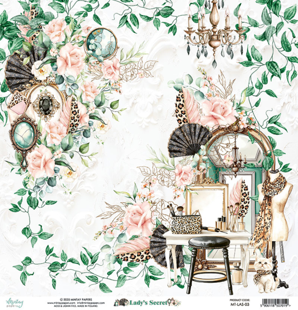 Mintay Lady's 07 12x12 Blokk