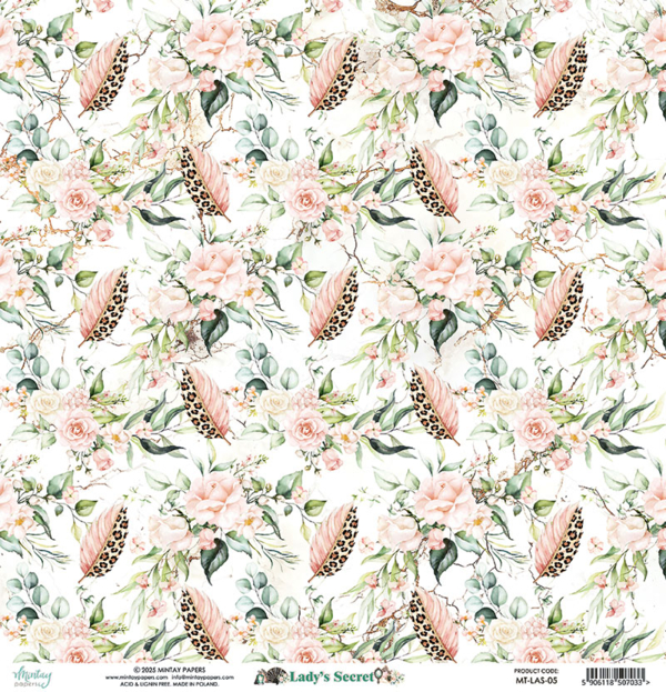 Mintay Lady's 07 12x12 Blokk