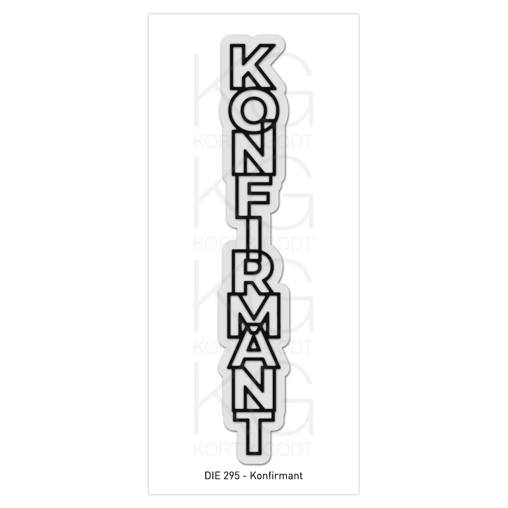 Kort & Godt Dies - Die m skygge Konfirmant 2952 - Bilde 1