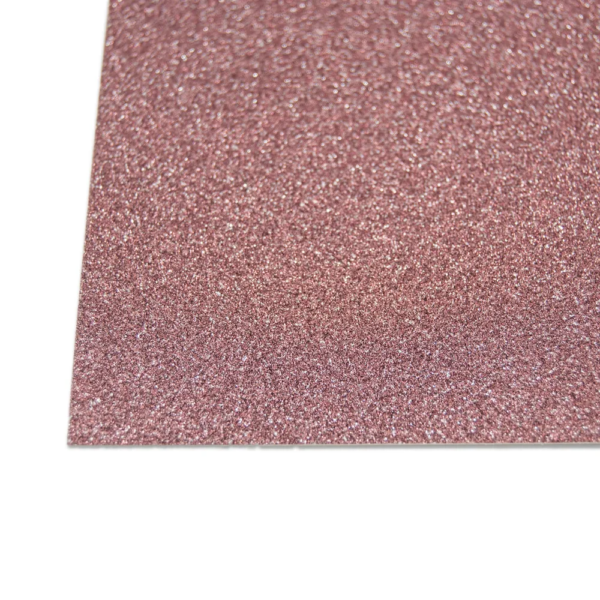 Glitterkartong Brun 0450