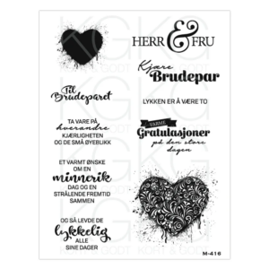 Kort & Godt Stempel - Bryllup 4163 - Bilde 2