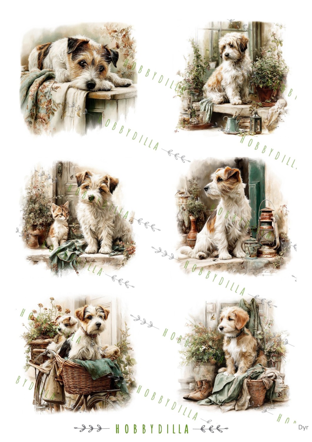 Motivark Dyr 2011 M Hunder - Bilde 1