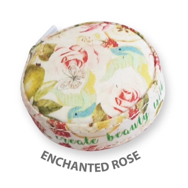 Pony Målebånd med stoffdesign 200cm – Floral design