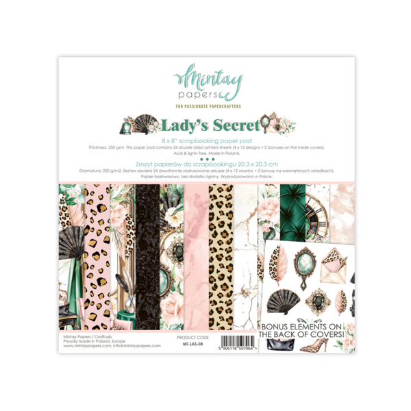 Mintay Lady's Secret 08 8x8 Blokk