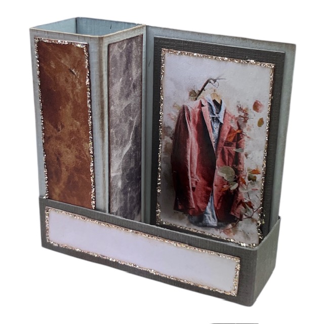 Kit 14 Bordkort med søyle - Rød Jakke - Bilde 1