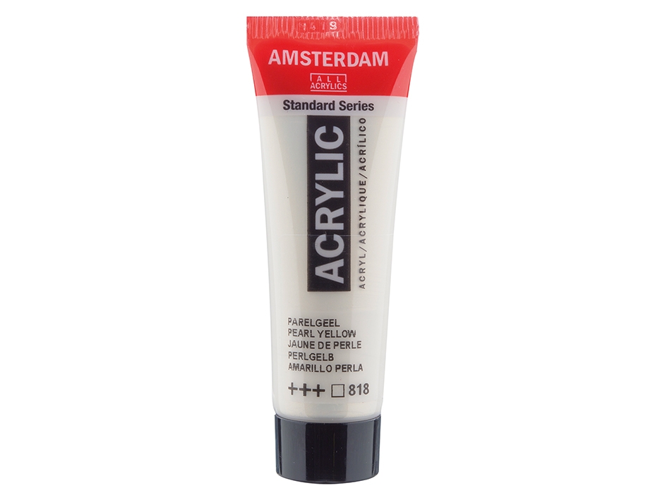 Amsterdam Standard 20ml - 818 Pearl yellow - Bilde 1