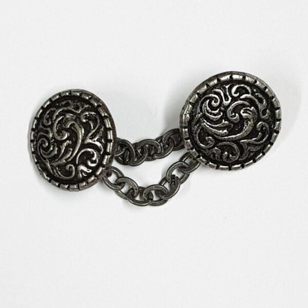 Tinnknapp Seljord  Seljord med kjede 17mm