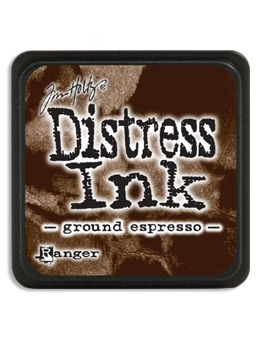Mini Distress Ink - Ground Espresso