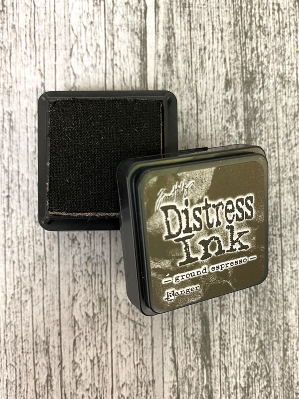 Mini Distress Ink - Ground Espresso