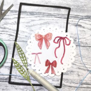 Gummiapan Die Sett med Sløyfer - Bilde 2