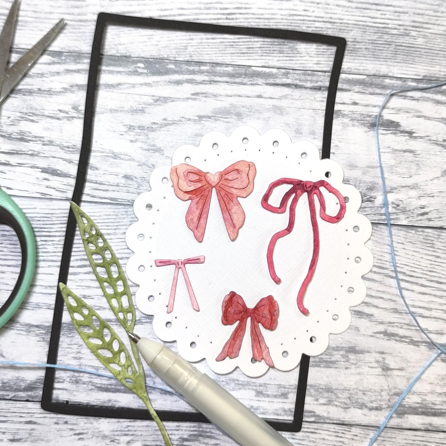 Gummiapan Die Sett med Sløyfer - Bilde 2