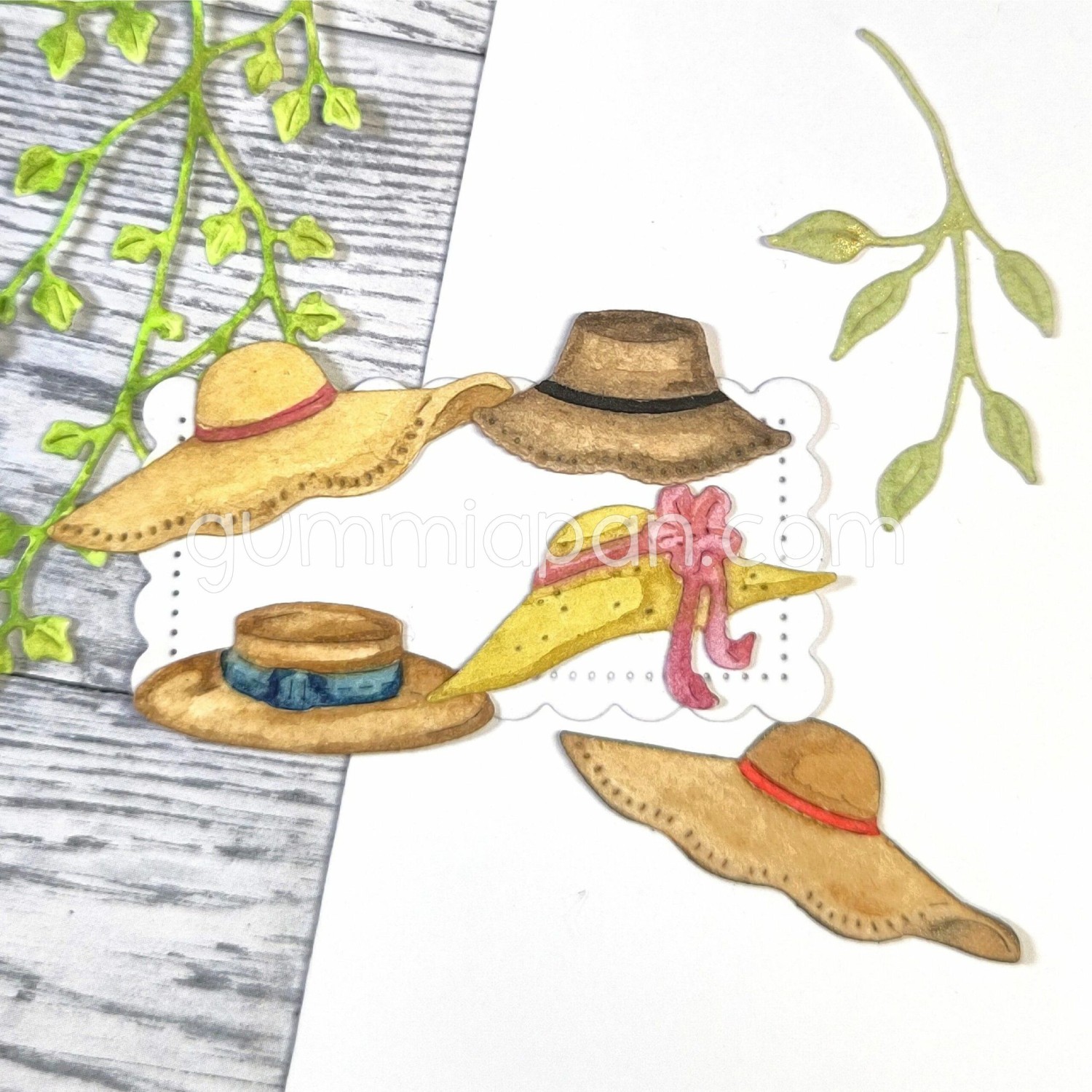 Gummiapan Dies Sommarhatter - Bilde 1