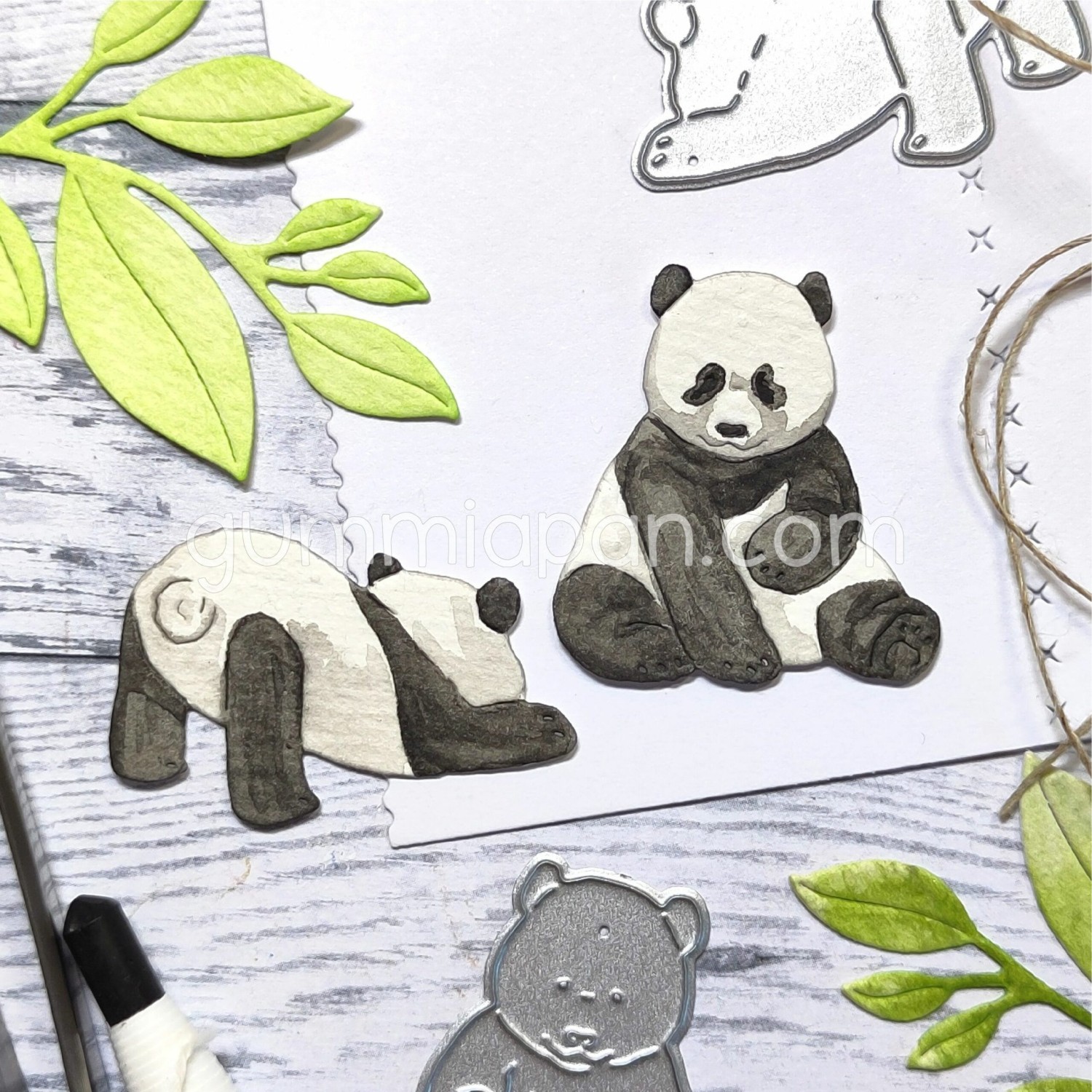 Gummiapan Dies Panda - Bilde 1