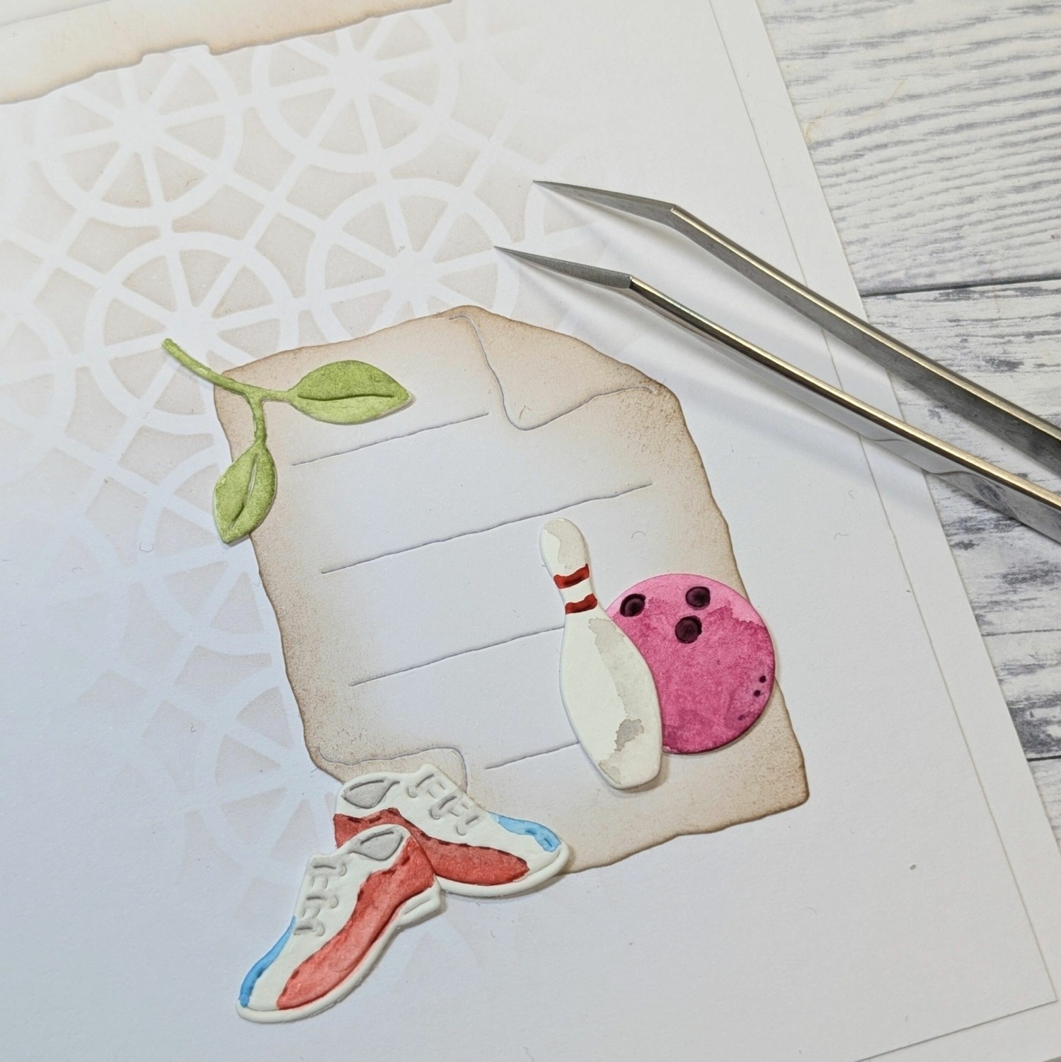 Gummiapan Dies Bowling Set - Bilde 1