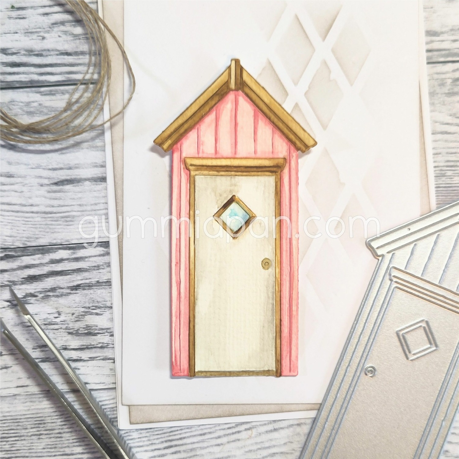 Gummiapan Die Badehytte - Bilde 1