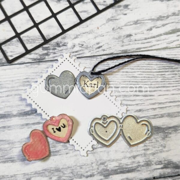 Gummiapan Die Sjarm med hjerte