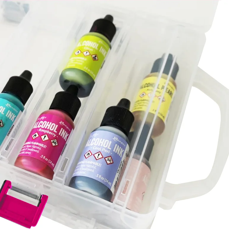 Vaessen Creative • Alcohol ink storage case 23,5x15,5x4,7cm - Bilde 2